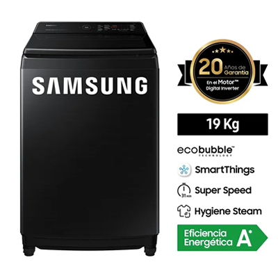 LAVADORA SAMSUNG 19KG WA19CG6886BV