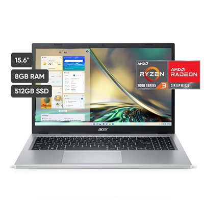 ACER A315-24P-R69Y RYZEN 3 512GB SSD 8GB