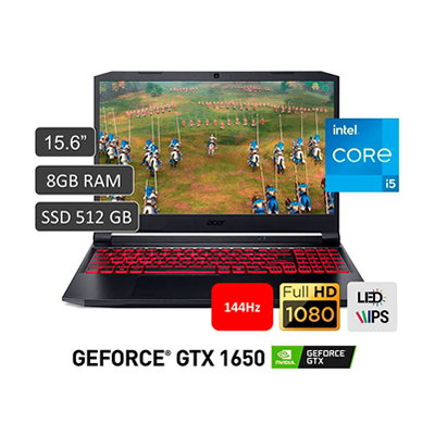 ACER NITRO 5 AN515-57-57U5 CORE I5 512GB SSD 8GB