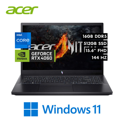 ACER NITRO V15 CORE I7 512GB SSD 16GB