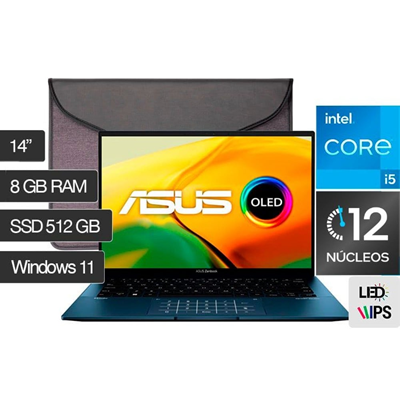 ASUS UX3402ZA-KM233W CORE I5 512GB SSD 8GB