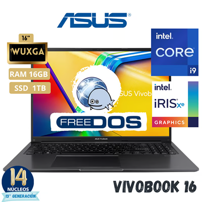 ASUS X1605VA-MB195 CORE I9 1TB SSD 16GB