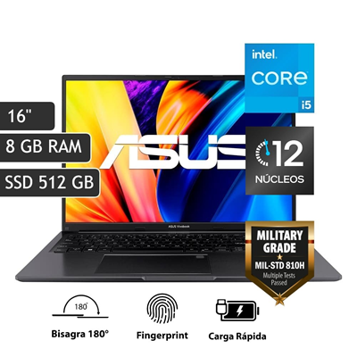 ASUS X1605ZA-MB252W CORE I5 512GB SSD 8GB