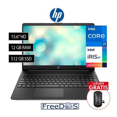 HP 15-DY5011LA CORE I7 512GB SSD 12GB