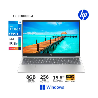 HP 15-FD0005LA CORE I5 256GB SSD 8GB