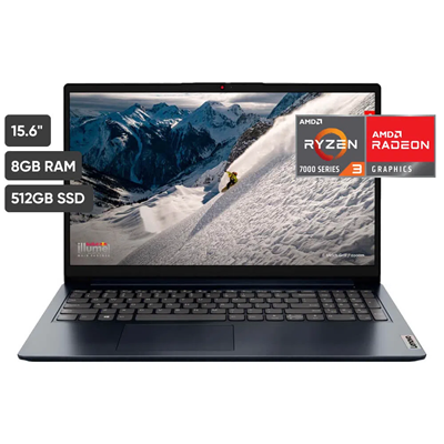 LENOVO 15AMN7 RYZEN 3 512GB SSD 8GB