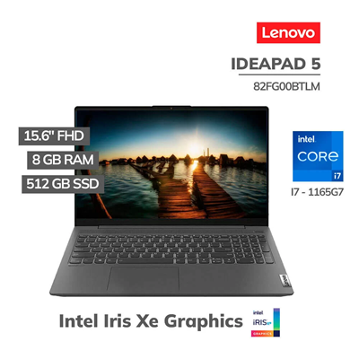 LENOVO IDEAPAD 5 CORE I7 512GB SSD 8GB