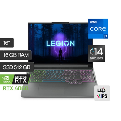 LENOVO LEGION 5I CORE I7 512GB SSD 16GB