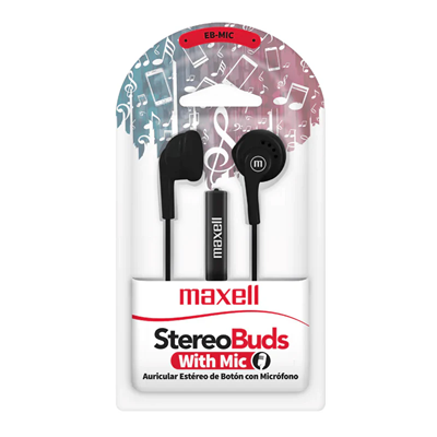 AUDIFONO MAXELL STEREO BUDS