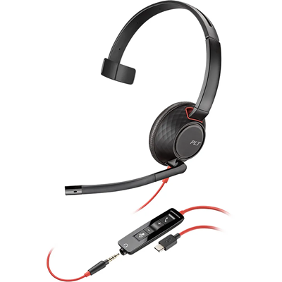 AUDIFONO PLANTRONICS BLACKWIRE 5210