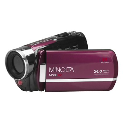 CAMARA DE VIDEO CON VISION NOCTURNA MINOLTA MN90NV