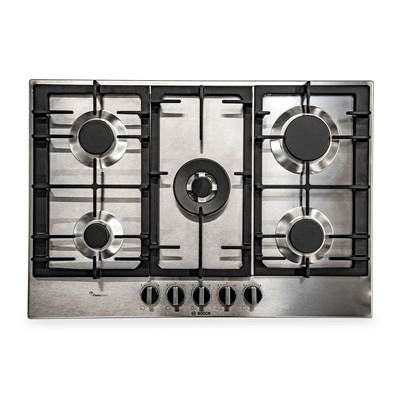 COCINA A GAS EMPOTRABLE BOSCH 5 HORNILLAS PCQ7A5B90V