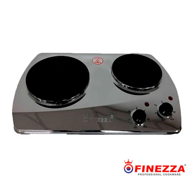 COCINA ELECTRICA FINEZZA 2 HORNILLAS FZ-203D3CH