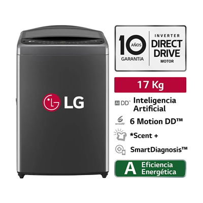 LAVADORA LG 17KG WT17BV6T