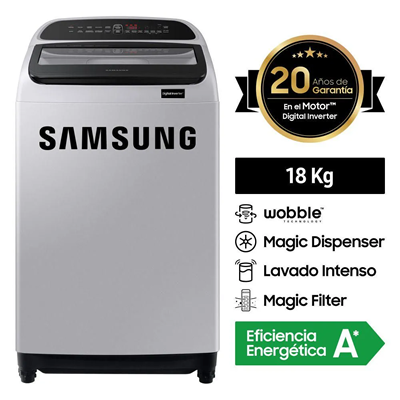 LAVADORA SAMSUNG 18KG WA18T6260BY