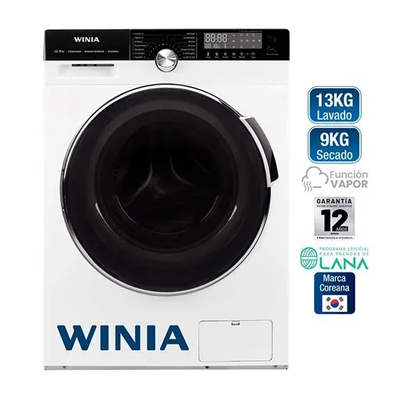 LAVASECA CARGA FRONTAL WINIA 13KG 9KG WLC-13MCW