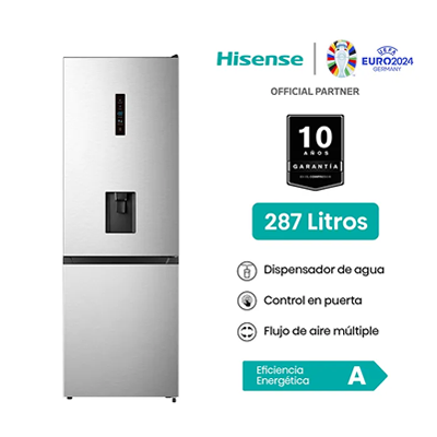 REFRIGERADORA HISENSE 287 LTS RB373WV6A