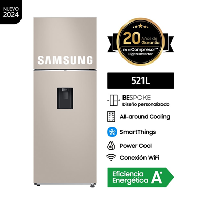 REFRIGERADORA SAMSUNG TOP FREEZER 521 LTS RT53DB6220ETPE