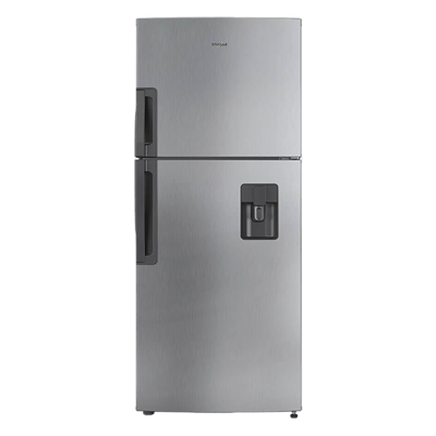 REFRIGERADORA TOP MOUNT EXPERT FLOW WHIRPOOL 394 LTS WRJ43AKGWW