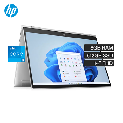 HP ENVY X360 14-ES0013DX CORE I5 512GB SSD 8GB