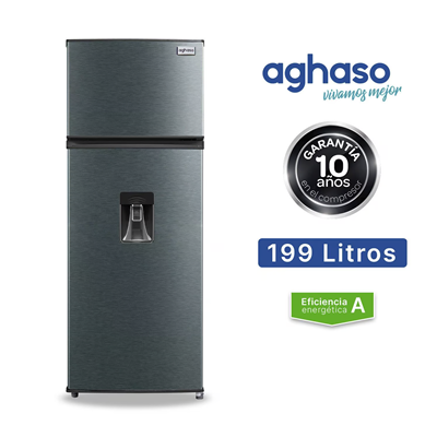 REFRIGERADORA TOP FREEZER AGHASO 199 LTS AGH09