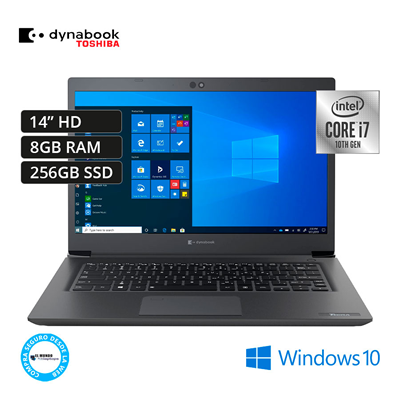 TOSHIBA DYNABOOK TECRA A40-G CORE I7 256GB SSD 8GB