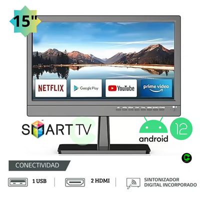 YUNTEL LED SMART TV 15