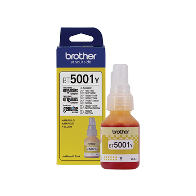 BOTELLA DE TINTA BROTHER BT5001Y