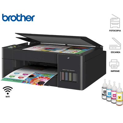 IMPRESORA MULTIFUNCIONAL DE INYECCION DE TINTA A COLOR BROTHER DCPT420W WIFI