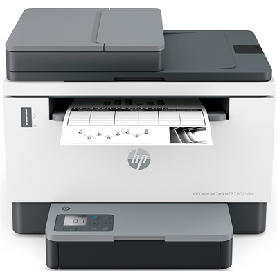 IMPRESORA MULTIFUNCIONAL LASER MONOCROMATICA HP LASERJET TANK MFP 2602SDW WIFI