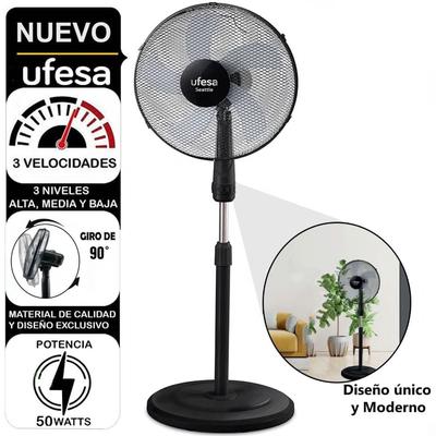 VENTILADOR DE PIE UFESA SEATTLE 50W