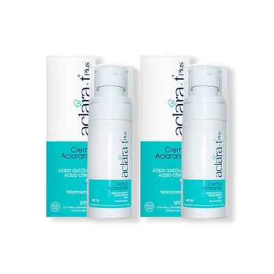 ACLARA-T CREMA ACLARANTE NIACINAMIDA PLUS SPF30 50GR 2 UNIDADES