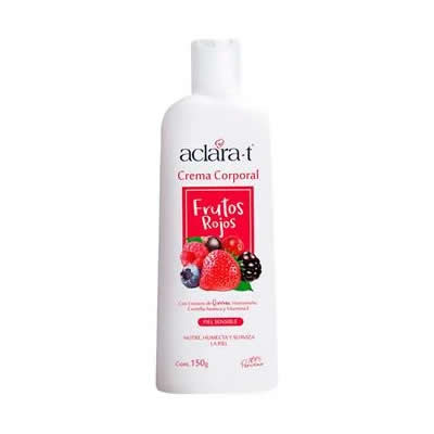ACLARA-T CREMA CORPORAL FRUTOS ROJOS + MARACUYA + ALMENDRA + COCO 450GR