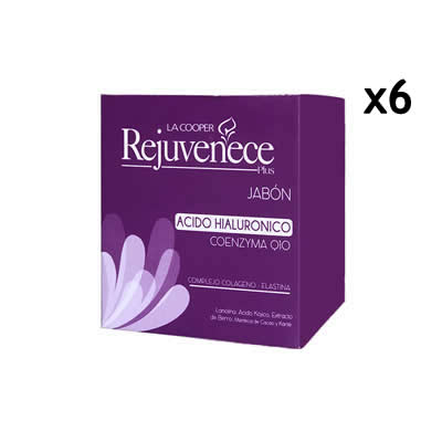 ACLARA-T JABON REJUVENECE CON ACIDO HIALURONICO & COENZIMA Q10 6