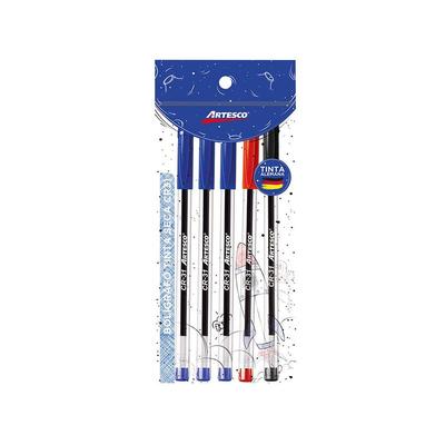 ARTESCO LAPICERO TINTA SECA CR-31 BLISTER 5 UNIDADES
