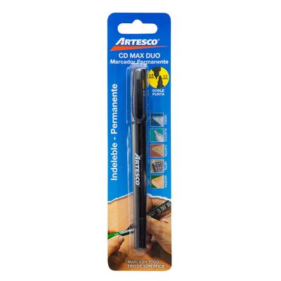 ARTESCO PLUMON INDELEBLE OHP CD MAX BLISTER 1 UNIDAD