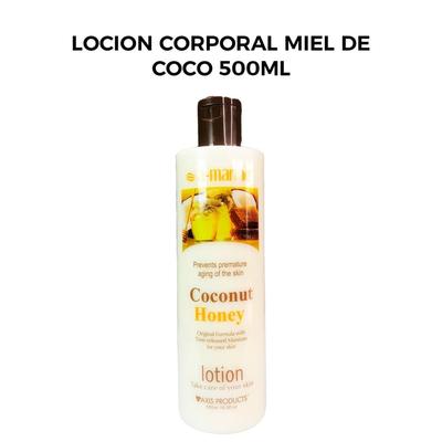 A-MARINE LOCION CORPORAL MIEL DE COCO 500ML
