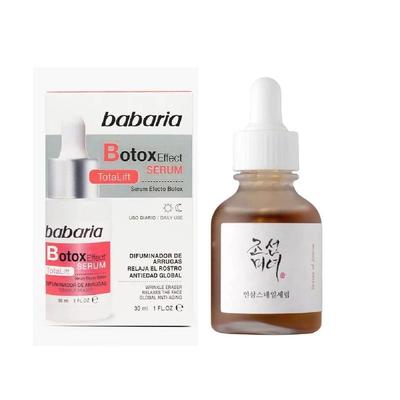 BEAUTY OF JOSEON PACK DE SERUM EFECTO BOTOX BABARIA Y GINSENG+CARACOL JOSEON
