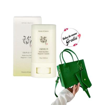 BEAUTY OF JOSEON PROTECTOR EN BARRA SPF50PA+++ RELIEF + CARTERA REGALO SET CUIDADO FACIAL
