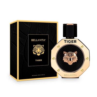 BELLAVITA PERFUME TIGER HOMBRE CON AMBAR OUD Y LAVANDA FRAGANCIAS DURADERAS