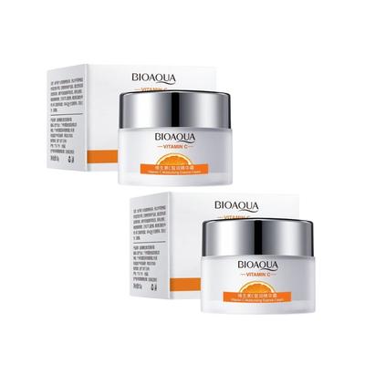 BIOAQUA CREMA FACIAL BIOAQUA HIDRATANTE VITAMINA C 50ML 02 UNIDADES