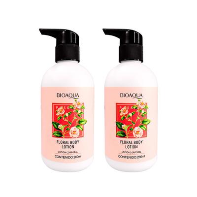 BIOAQUA LOCION CORPORAL FLORAL PASION 260ML 2 UNIDADES