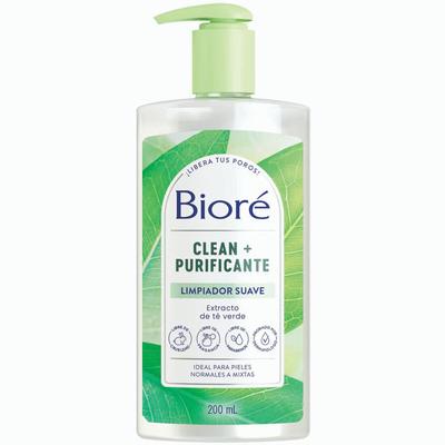 BIORE LIMPIADOR SUAVE PARA EL ROSTRO BIORE CLEAN DETOX 200ML