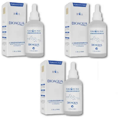 BIO AQUA PACK 3 SERUM FACIAL ACIDO HIALURONICO BIOAQUA 100 ML