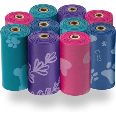 BOLSAS PARA EXCREMENTO DE PERRO A PRUEBA DE FUGAS Y DESGARROS