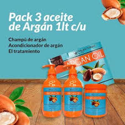 BOTANIC NATURE BY AXIS ACEITE ARGAN PACK 3 1L C/U 2 UNIDADES