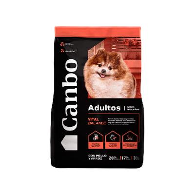 CANBO ALIMENTO PARA PERRO BALANCE ADULTO RAZAS PEQUEÑAS POLLO 3KG