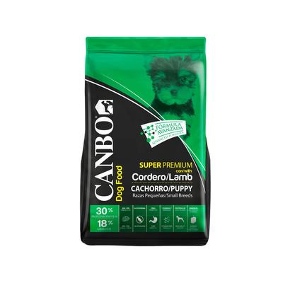 CANBO COMIDA PARA PERROS CACHORROS PEQUEÑOS CORDERO 1KG