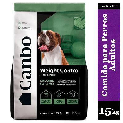 CANBO COMIDA PERRO ADULTO BALANCE CONTROL DE PESO TODAS LAS RAZAS 15KG