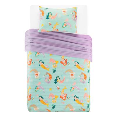 CASAIDEAS COBERTOR QUILT MICROFIBRA CON ESTAMPADO 160 X 230 CM
